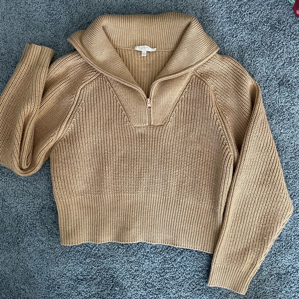 Quarter zip Sweater